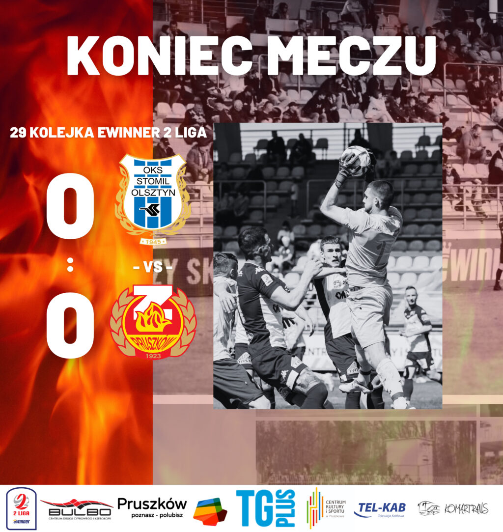 Read more about the article Stomil Olsztyn ? Znicz 0:0. Cenny punkt na trudnym terenie