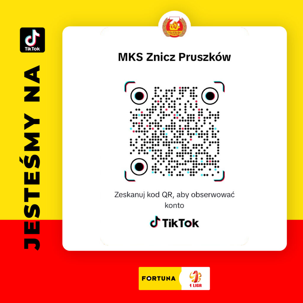 Read more about the article Jesteśmy na TikToku! Obserwuj oficjalne konto Znicza