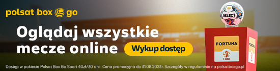 Read more about the article Wszystkie mecze Fortuna 1 Ligi ponownie na Polsat Box Go i w PPV