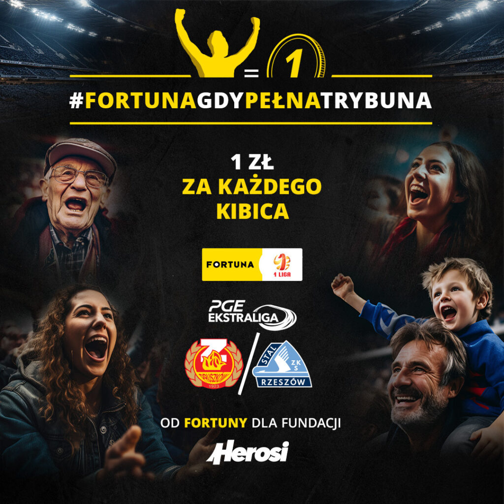 Read more about the article #FortunaGdyPełnaTrybuna. Przyjdź na stadion dla Herosów!
