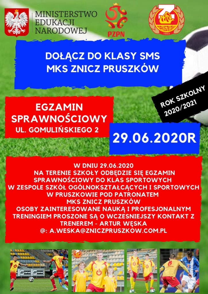 Klasy sportowe w Pruszkowie – dołącz do nas!
