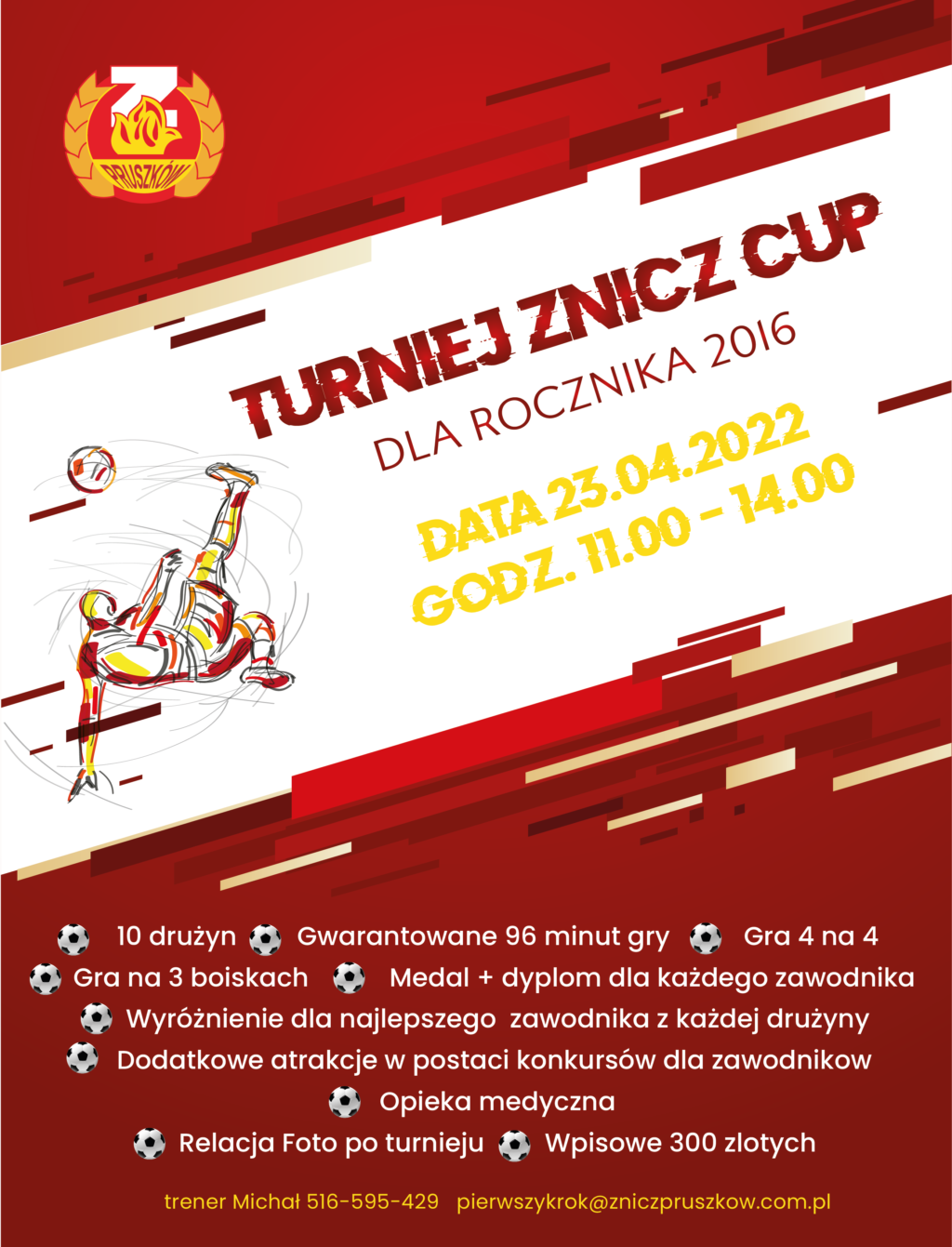 Read more about the article Znicz CUP 2016 – zapraszamy!