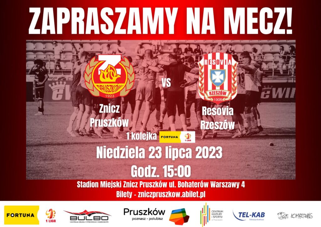 Read more about the article Bilety na mecz Znicz – Resovia