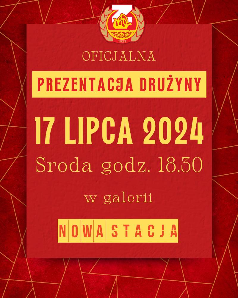 Read more about the article Prezentacja drużyny i spotkanie z kibicami w galerii Nowa Stacja.