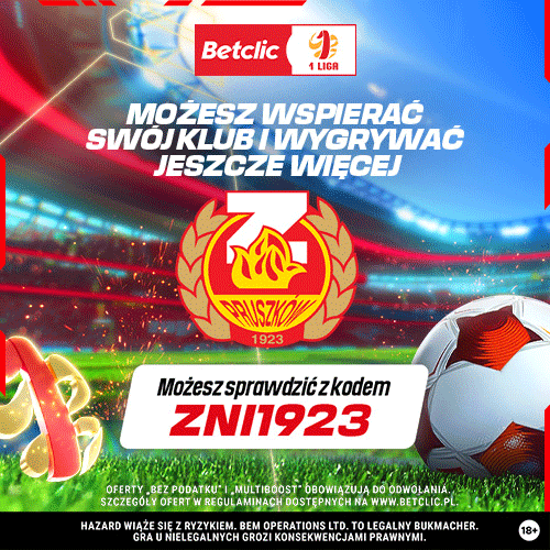 Read more about the article Zagraj dla Znicza – wspieraj klub razem z Betclic!